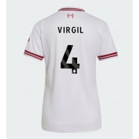 Liverpool Virgil van Dijk #4 Udebanetrøje Dame 2026-27 Kortærmet